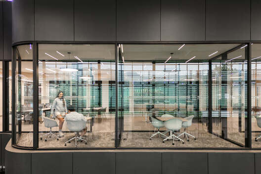 Mexican Football Federation High-Performance Center (CAR) / Gensler - Interior Photography, Glass