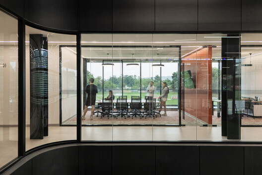 Mexican Football Federation High-Performance Center (CAR) / Gensler - Interior Photography, Kitchen, Glass