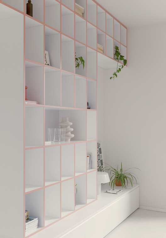 Casa Tahiti Interior / Margine - Interior Photography, Shelving