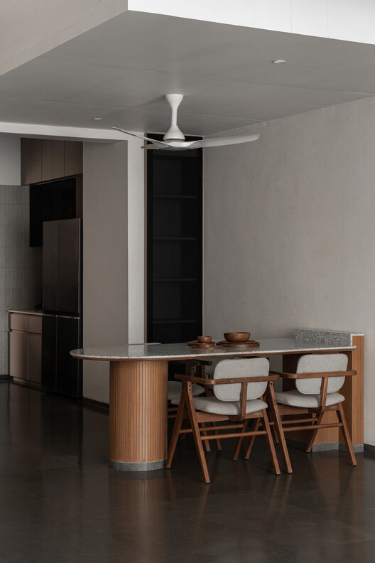 Antarvan Residence / Neogenesis+Studi0261 - Interior Photography, Wood, Lighting, Table, Chair