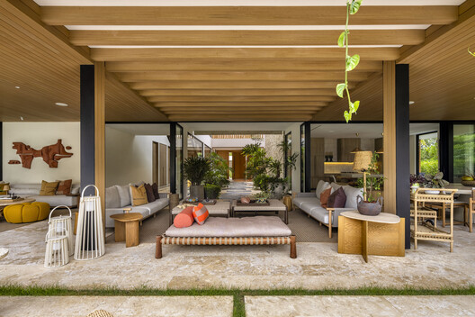 Casaluna / Anarquitectura Casaluna / Anarquitectura - Interior Photography, Living Room, Wood, Chair, Patio