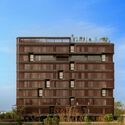 Primus Office Building / Sanjay Puri Architects - Exterior Photography, Office Buildings, Balcony
