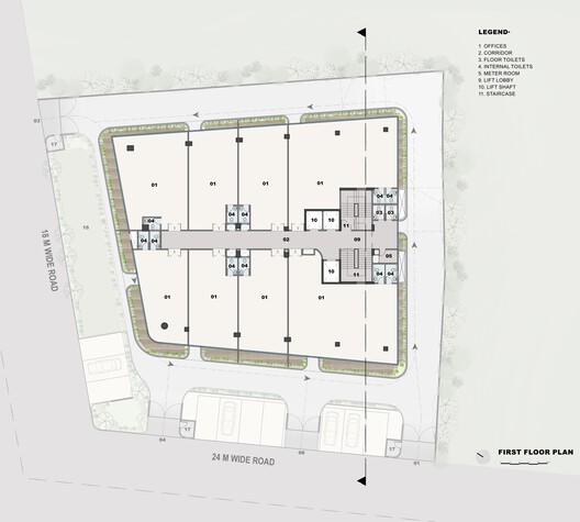 Primus Office Building / Sanjay Puri Architects - Image 16 of 20