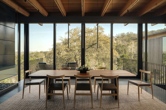Terrace Mountain Residence / A Parallel Architecture - Interior Photography, Dining room, Wood, Table, Chair
