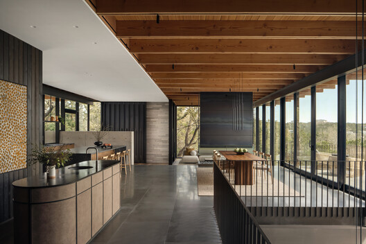 Terrace Mountain Residence / A Parallel Architecture - Interior Photography, Kitchen, Wood, Chair