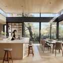 Rollingwood Residence / A Parallel Architecture - Interior Photography, Houses, Kitchen, Door, Table, Chair, Countertop, Lighting
