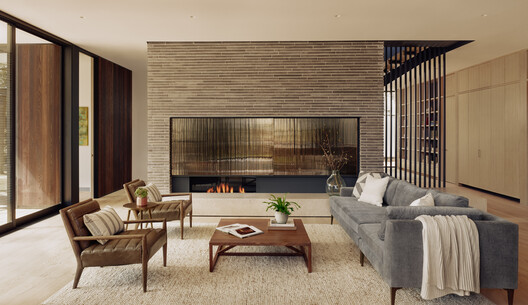 Rollingwood Residence / A Parallel Architecture - Interior Photography, Living Room, Sofa, Wood, Table, Lighting, Chair