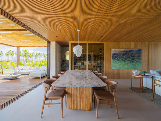 Acervo House / GAM Arquitetos - Interior Photography, Dining room, Wood, Chair