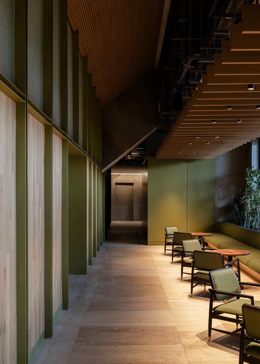 Mexico City Stadium: Interior Remodeling & Hospitality Spaces / CUAIK CDS + Luis Huerta + ESTUDIO Ignacio Urquiza Ana Paula de Alba + CAAM Arquitectos + Clásicos Mexicanos Mexico City Stadium: Interior Remodeling & Hospitality Spaces / CUAIK CDS + Luis Huerta + ESTUDIO Ignacio Urquiza Ana Paula de Alba + CAAM Arquitectos + Clásicos Mexicanos - Interior Photography, Wood
