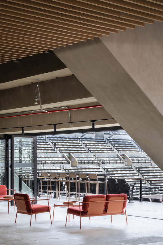 Mexico City Stadium: Interior Remodeling & Hospitality Spaces / CUAIK CDS + Luis Huerta + ESTUDIO Ignacio Urquiza Ana Paula de Alba + CAAM Arquitectos + Clásicos Mexicanos Mexico City Stadium: Interior Remodeling & Hospitality Spaces / CUAIK CDS + Luis Huerta + ESTUDIO Ignacio Urquiza Ana Paula de Alba + CAAM Arquitectos + Clásicos Mexicanos - Interior Photography