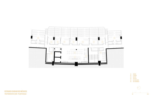 Mexico City Stadium: Interior Remodeling & Hospitality Spaces / CUAIK CDS + Luis Huerta + ESTUDIO Ignacio Urquiza Ana Paula de Alba + CAAM Arquitectos + Clásicos Mexicanos Mexico City Stadium: Interior Remodeling & Hospitality Spaces / CUAIK CDS + Luis Huerta + ESTUDIO Ignacio Urquiza Ana Paula de Alba + CAAM Arquitectos + Clásicos Mexicanos - Image 31 of 38