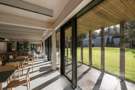 Sanctum Retreat / arches - Interior Photography, Wood, Beam