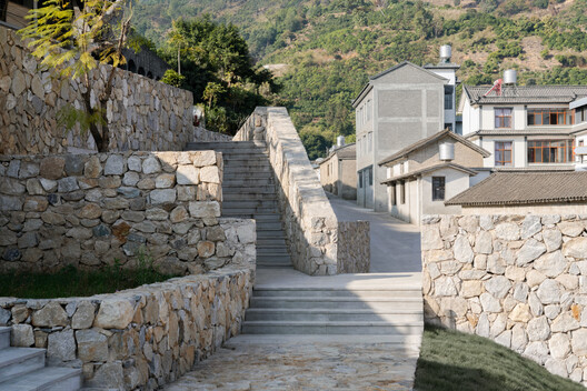Bawan Village Visitor Center / TAO (Trace Architecture Office) Bawan Village Visitor Center / TAO (Trace Architecture Office) - Exterior Photography, Concrete