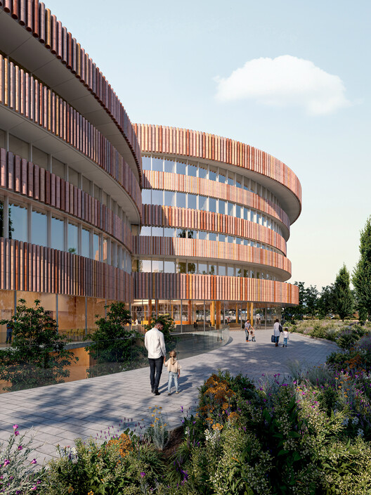 CRA-Carlo Ratti Associati and Park Associati Led Team Selected to Redesign Brescia's Spedali Civili Hospital Campus in Italy - Image 10 of 14