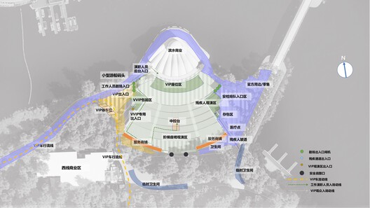 Renovation of Shell Theatre in Beijing Chaoyang Park / DUTS design Renovation of Shell Theatre in Beijing Chaoyang Park / DUTS design - Image 31 of 38