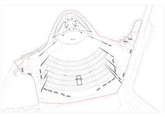 Renovation of Shell Theatre in Beijing Chaoyang Park / DUTS design Renovation of Shell Theatre in Beijing Chaoyang Park / DUTS design - Image 24 of 38