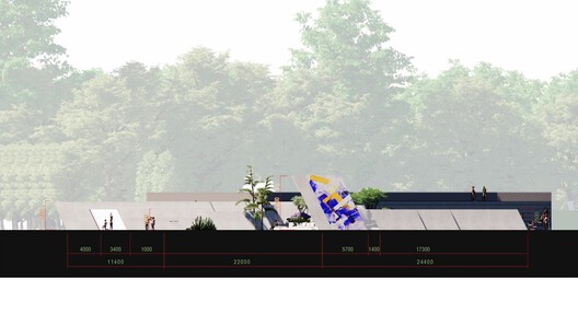 Renovation of Shell Theatre in Beijing Chaoyang Park / DUTS design Renovation of Shell Theatre in Beijing Chaoyang Park / DUTS design - Image 26 of 38