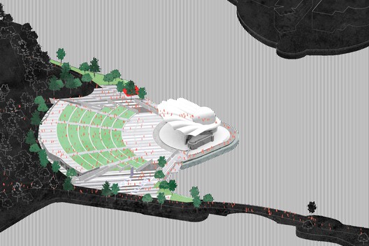 Renovation of Shell Theatre in Beijing Chaoyang Park / DUTS design Renovation of Shell Theatre in Beijing Chaoyang Park / DUTS design - Image 38 of 38