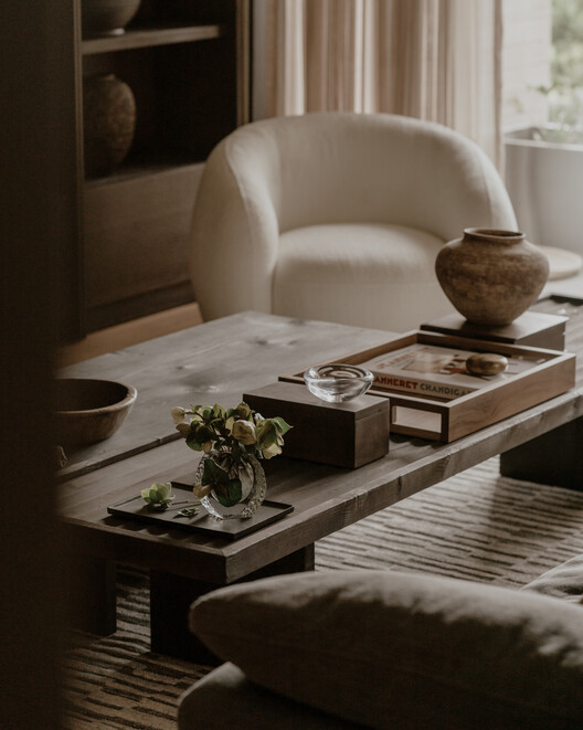 Casa Co / Aagnes studio + JDEstudio - Interior Photography, Living Room, Wood, Table