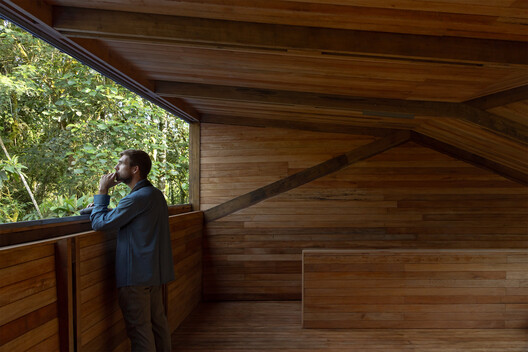 WildSumaco Research Pavilion / Caá Porá Arquitectura - Interior Photography, Wood