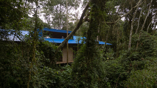 WildSumaco Research Pavilion / Caá Porá Arquitectura - Exterior Photography, Forest
