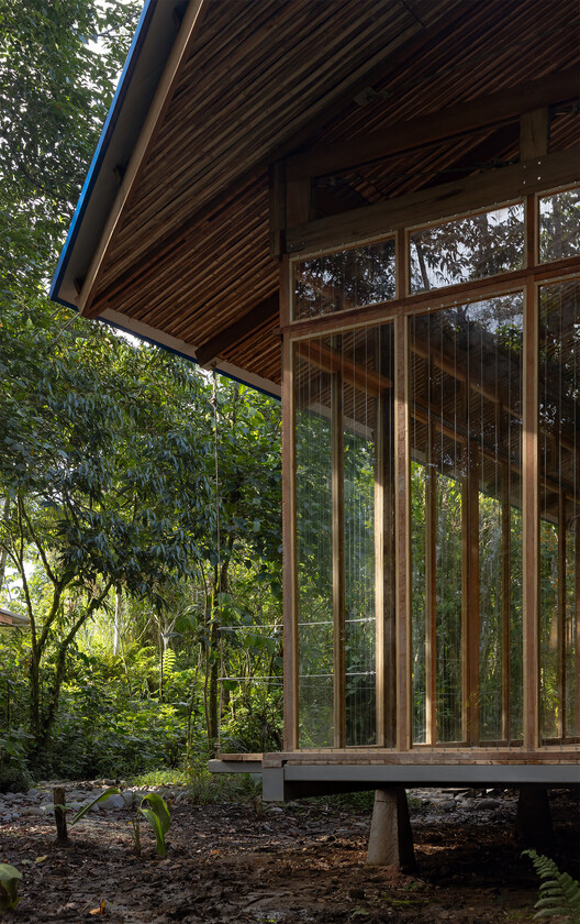 WildSumaco Research Pavilion / Caá Porá Arquitectura - Exterior Photography, Wood