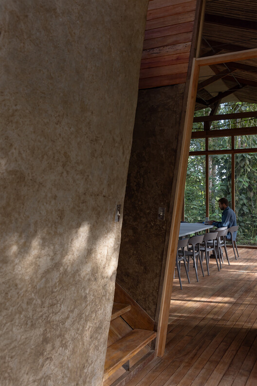 WildSumaco Research Pavilion / Caá Porá Arquitectura - Interior Photography, Wood