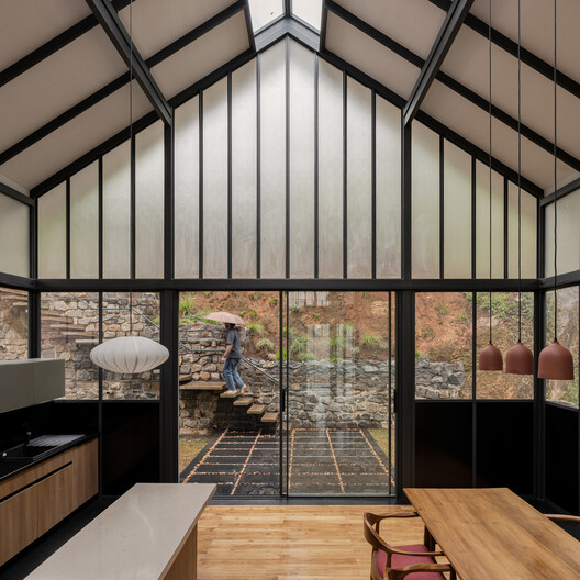 Shilaya Cottage  / Meister Varma Architects - Interior Photography, Kitchen, Glass
