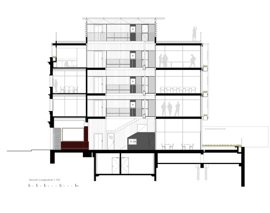 Sants Social Center / LAOS (Xavier Botet + Albert Saboya) Sants Social Center / LAOS (Xavier Botet + Albert Saboya) - Image 35 of 36