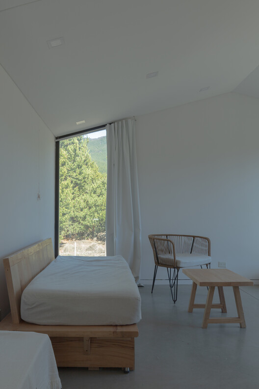Immersive Landscape / PLUG - Interior Photography, Wood, Bedroom, Bed