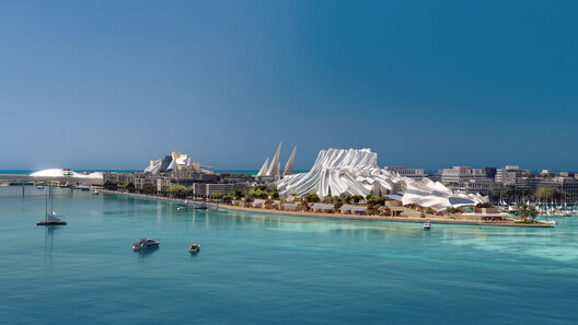 Construction Begins on Frank Gehry's Dar al Funoon Abu Dhabi Performing Arts Center Construction Begins on Frank Gehry's Dar al Funoon Abu Dhabi Performing Arts Center - Image 3 of 5