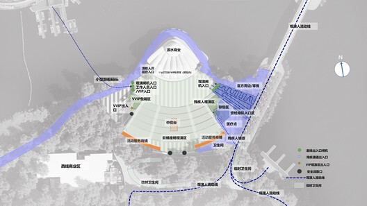 Renovation of Shell Theatre in Beijing Chaoyang Park / DUTS design Renovation of Shell Theatre in Beijing Chaoyang Park / DUTS design - Image 32 of 38