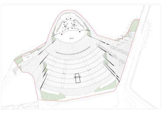 Renovation of Shell Theatre in Beijing Chaoyang Park / DUTS design Renovation of Shell Theatre in Beijing Chaoyang Park / DUTS design - Image 25 of 38