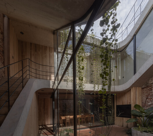 Rivera Paradise House / AtelierM - Interior Photography, Wood, Concrete