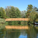 The Pedestrian Bridge across the River Rinža / dans arhitekti - Exterior Photography, Public Architecture