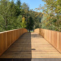 The Pedestrian Bridge across the River Rinža / dans arhitekti - Exterior Photography, Public Architecture