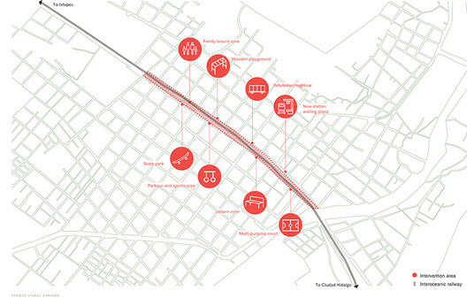 Arriaga Linear Park / Laboratorio Regional de Arquitectura Arriaga Linear Park / Laboratorio Regional de Arquitectura - Image 28 of 28