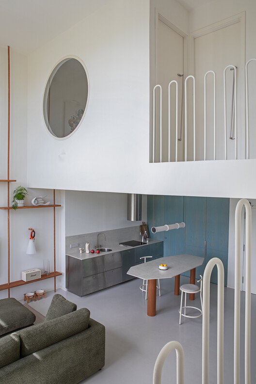 H001CH-Hass loft / estudio Hass H001CH-Hass loft / estudio Hass - Interior Photography, Kitchen, Chair