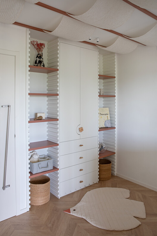 H001CH-Hass loft / estudio Hass H001CH-Hass loft / estudio Hass - Interior Photography, Wood, Shelving, Closet
