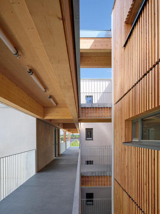 Zdar Wooden Housing / Kuba & Pilař architekti - Interior Photography, Wood
