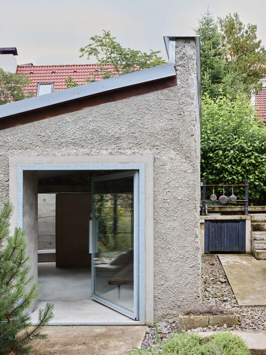 Panoší Újezd Summer House / Lenka Milerová architektka - Exterior Photography, Concrete