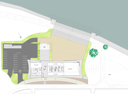 Misato Canoe Boathouse / STUDIO YY Misato Canoe Boathouse / STUDIO YY - Image 25 of 27