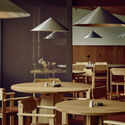 Restaurant Huset Svalbard / Snøhetta - Interior Photography, Restaurant & Bar Interiors, Lighting, Table, Chair