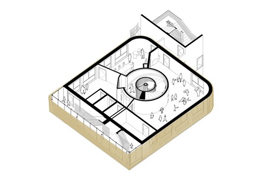 Munich Kinderoase Kindergarten / Kéré Architecture  + HK Architekten, Hermann Kaufmann + Partner ZT - Image 26 of 31
