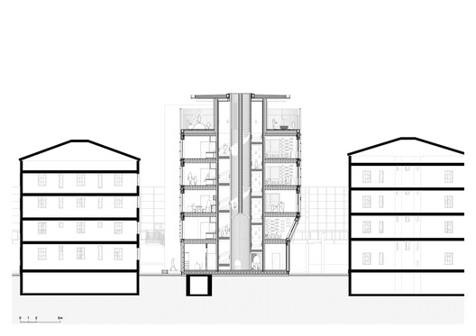 Munich Kinderoase Kindergarten / Kéré Architecture  + HK Architekten, Hermann Kaufmann + Partner ZT - Image 19 of 31