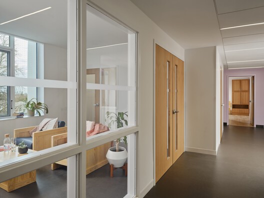 Anduhyaun Emergency Shelter / LGA Architectural Partners Anduhyaun Emergency Shelter / LGA Architectural Partners - Interior Photography, Wood, Lighting, Door, Glass