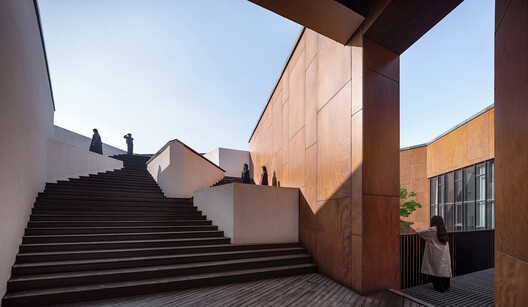 Art Museum of AHUA / TJAD + DCA Art Museum of AHUA / TJAD + DCA - Exterior Photography, Stairs