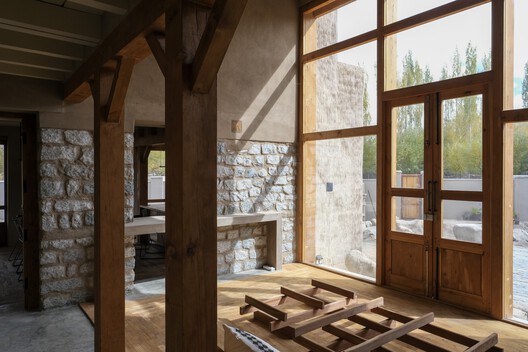 Gulzar’s Residence / Field Architects - Interior Photography, Wood, Beam, Chair