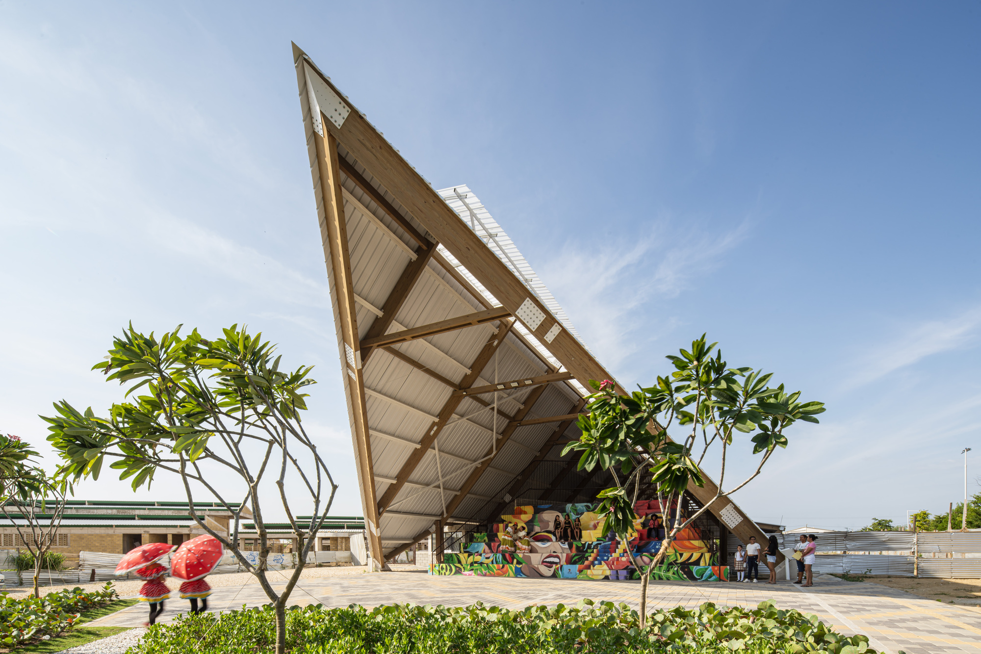 Kulturní centrum Villas de San Pablo: Architektura jako nástroj sociální obnovy v Barranquille