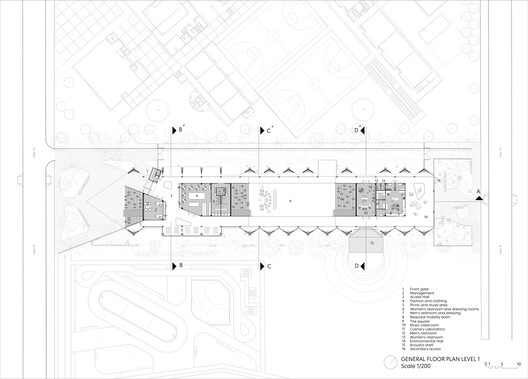 Villas de San Pablo Cultural Center, Barranquilla / ETHZ + Alejandro Restrepo Montoya - Image 16 of 21